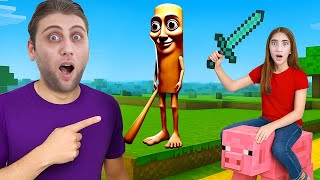 اتحبسنا مع تونج تونج ساهور في عالم ماين كرافت !!