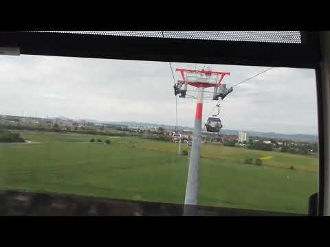 BUGA Mannheim 24.5. 2023 Seilbahn Fahrt
