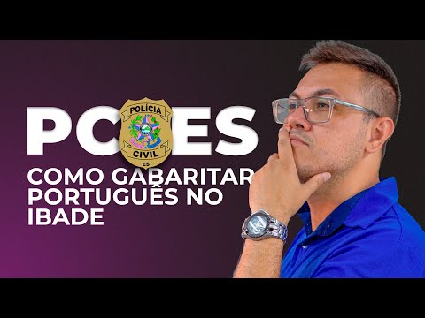 PC ES: Como Gabaritar Português no IBADE