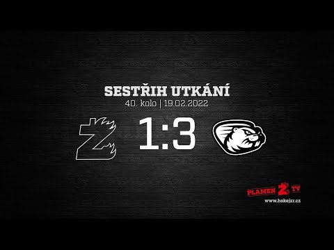 SESTŘIH | 2021/22 | 40. kolo | SKLH Žďár nad Sázavou - HC Bobři Valašské Meziříčí 1:3 (19.02.2022)