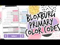 Bloxburg : Primary Color Themes | 20 Soft Neutral & Pastel Colors with Preview | Tutorial