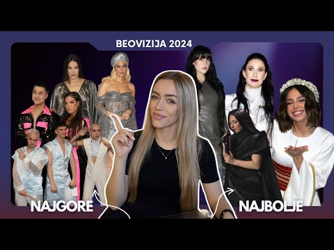 Najbolje & Najgore obučeni | Pesma za Evroviziju | PZE24