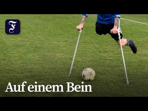 As a leg amputee footballer in regular play