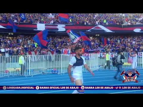 "LOS DE ABAJO - IMPACTANTE ALIENTO DESPUÉS DE PERDER LA COPA" Barra: Los de Abajo • Club: Universidad de Chile - La U