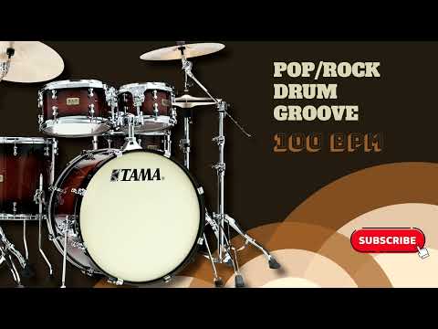 Pop/Rock Drum Groove | 100 BPM