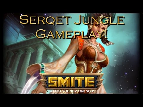 SMITE - Serqet Jungle Gameplay! The Crits Are Too Real!