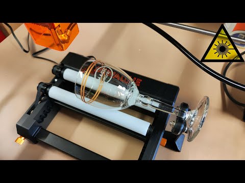 Gravure et découpe laser Partie 3 - Gravure sur verre