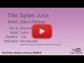 Spider Juice Silent Partner Alternative Punk Funky YouTube Audio Library BGM