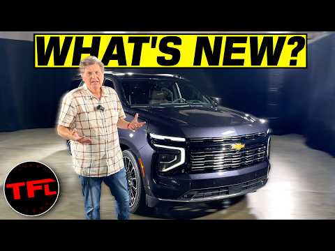 Surprise! 2025 Chevy Suburban Revealed with Some HUGE New Updates
