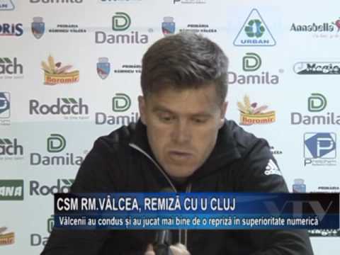CSM Ramnicu Valcea, remiza cu U Cluj