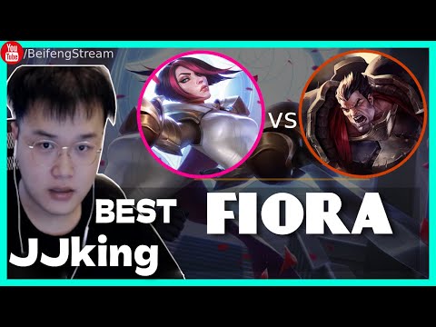 🔴 JJking Fiora vs Darius (Best Fiora OTP) - JJking Fiora Guide GM