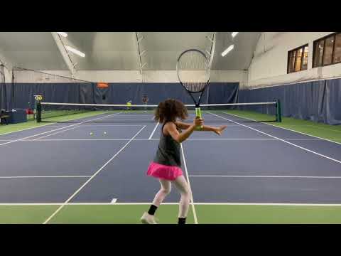 7 year old girl tennis prodigy