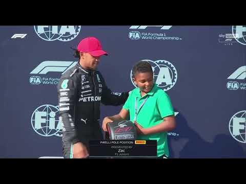 Lewis’s  104th First Pole Position in 33 Races! | Zac McDonald Presents the Award | Sky Sports F1