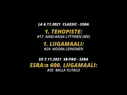 Lyttisen 1. piste, Leinosen 1. maali ja SSRAn 600. maali