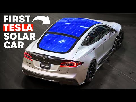 Tesla's INSANE PLAN To Create Solar Powered Cars!