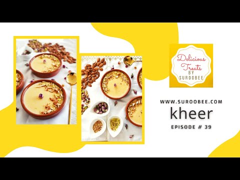 how to make chawal / rice ki kheer - Desi Sweet Dish - EP39