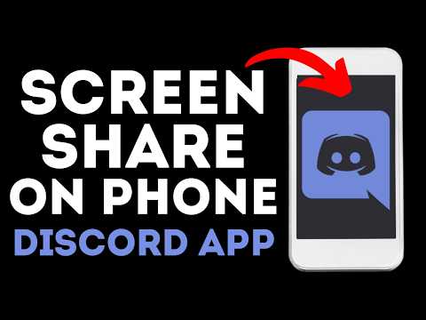 How to Share Screen on Discord Mobile - iPhone & Android