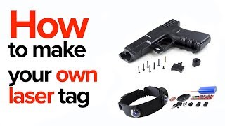 How to make your own laser tag. Laser tag equipment from Laserwar