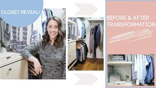Extreme Closet Makeover and Organization! | Huge Before and After Transformation