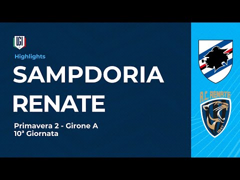 Highlights Sampdoria-Renate | 10ª giornata Campionato Primavera 2 | stagione 2025-26
