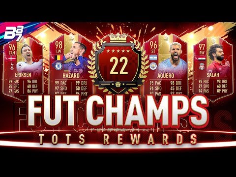 TOP 100 FUT CHAMPIONS REWARDS! 11 TOTS PACK! INSANE! | FIFA 19 ULTIMATE TEAM