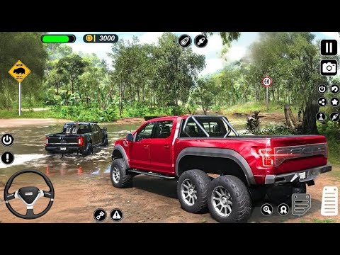 Pickup Truck Off-road Driving Simulator - 4x4 SUV Luxury Prado Driver 3D - Android Gameplay