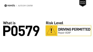 dtc p0579 quickly Fix