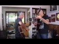 Tommy Emmanuel, Laurence Juber, behind the scenes jam.