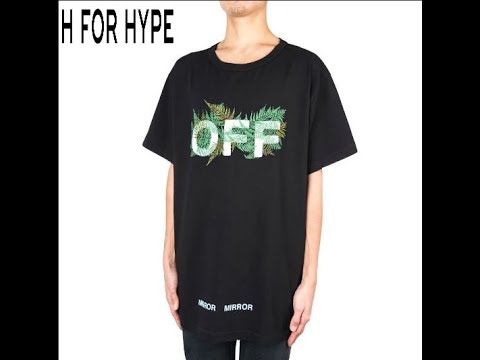 H FOR HYPE- Off White Ferns Tee Review/Unboxing