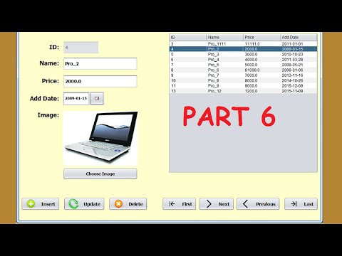 Java And Mysql Project Example Simple Java And Mysql Database Program With Source Code Part 611