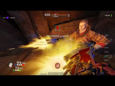 Quake Champions Melee God 40+ Gauntlet only Win FFa