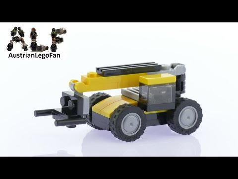 Vidéo LEGO Creator 31041 : Les véhicules de chantier