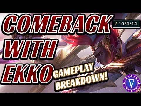 Making Game Winning Plays After Being Behind Ft. Ekko (Gameplay Breakdown)