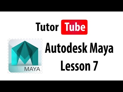 Autodesk Maya Lesson 1 Interface Navigation and Basic Tools