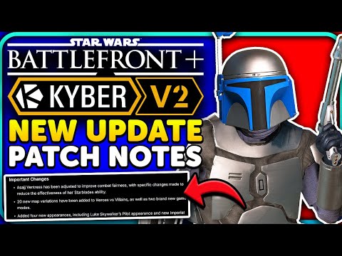 NEW Battlefront Plus Update! Star Wars Battlefront 2 Kyber V2