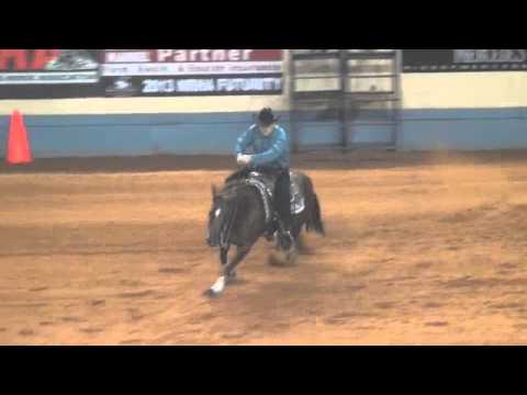 Hot Hollywood Whiz & Pat St-Onge futurity 2nd go 2013