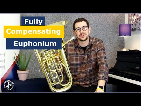 John Packer JP274 Key of Bb Euphonium w/Hard Case & Mouthpiece image 6