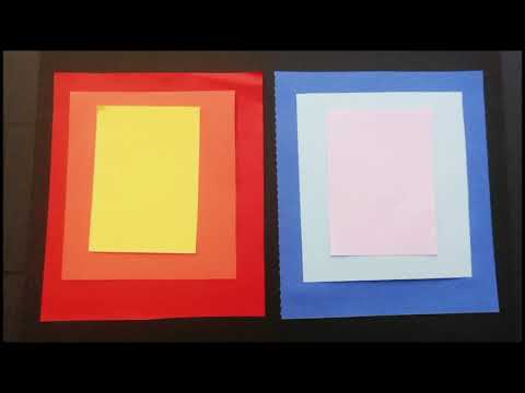 JOSEF ALBERS e i colori caldi e freddi
