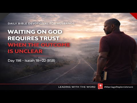 Waiting on God Requires Trust When the Outcome Is Unclear  | Day 198 Isaiah 18 22 – BSB