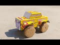 How To Make Matchbox Monster Car Machis Ki Gadi Kaise Banate Hain Matchbox Monsters Car