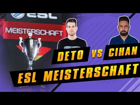 ESL MEISTERSCHAFT HALBFINALE | DEUTSCHER MEISTER CIHAN VS FIWC TEILNEHMER DETO | SOMMER FIFA 17