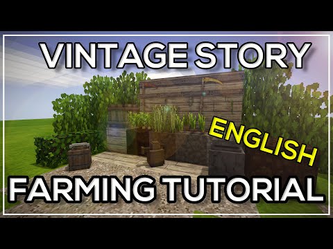 ViNTAGE STORY - UPDATE Farming Tutorial v1.16 -  👨‍🎓 | English Englisch HD