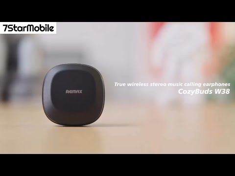 REMAX Cozybuds W38 True Wireless Earbuds Stereo Music Calling Bluetooth-compatible Headphones HIFI 