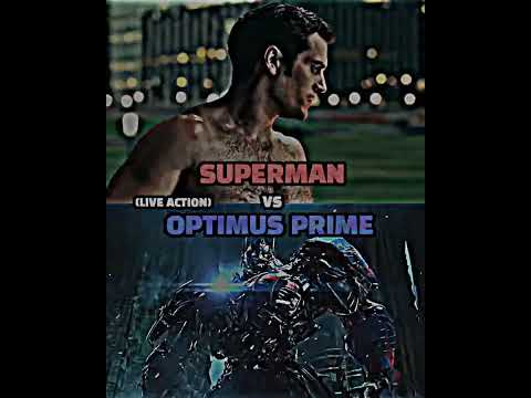 Superman vs Optimus Prime