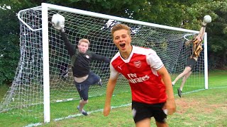 FOOTBALL CHALLENGES WITH THE WORLD'S BEST GOALKEEPERS