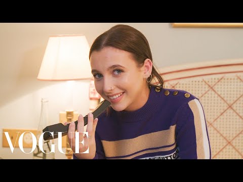 エマ・チェンバレン、ルイ・ヴィトンのショーの準備を整える｜Vogue (Emma Chamberlain Gets Ready for the Louis Vuitton Show | Vogue)