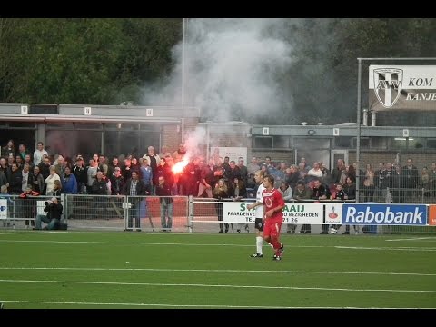 Asperen 1 - Heukelum 1, Sil van Putten scoort de 3-2 uit een strafschop