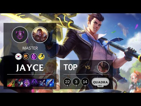 Jayce Top vs Malphite - KR Master Patch 10.19