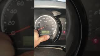 how to reset timing belt light for 2007 toyota hiace.