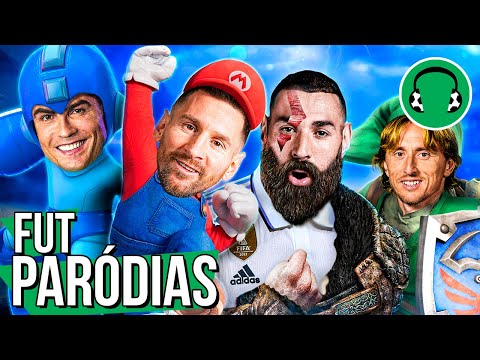 ♫ E SE JOGADORES FOSSEM PERSONAGENS DE VIDEOGAME? | Paródia Bones - Imagine Dragons